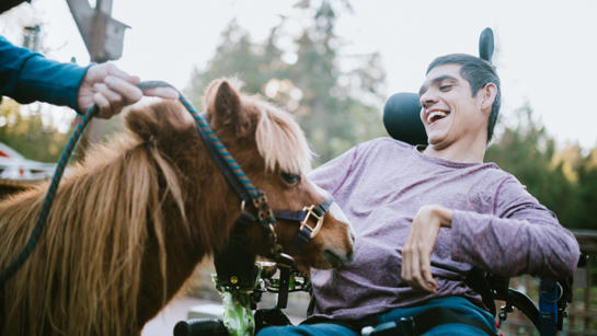 Young Man With Horse