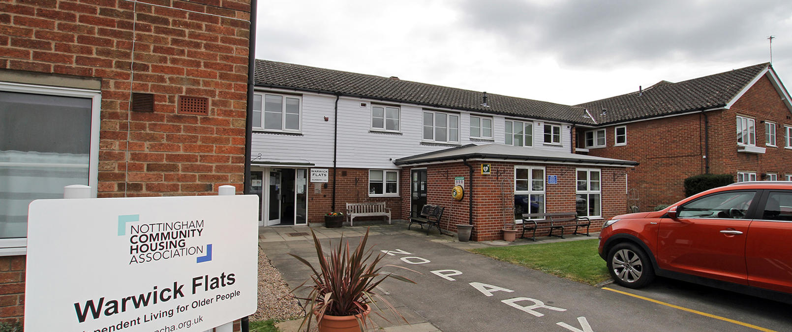 Warwick Flats Entrance