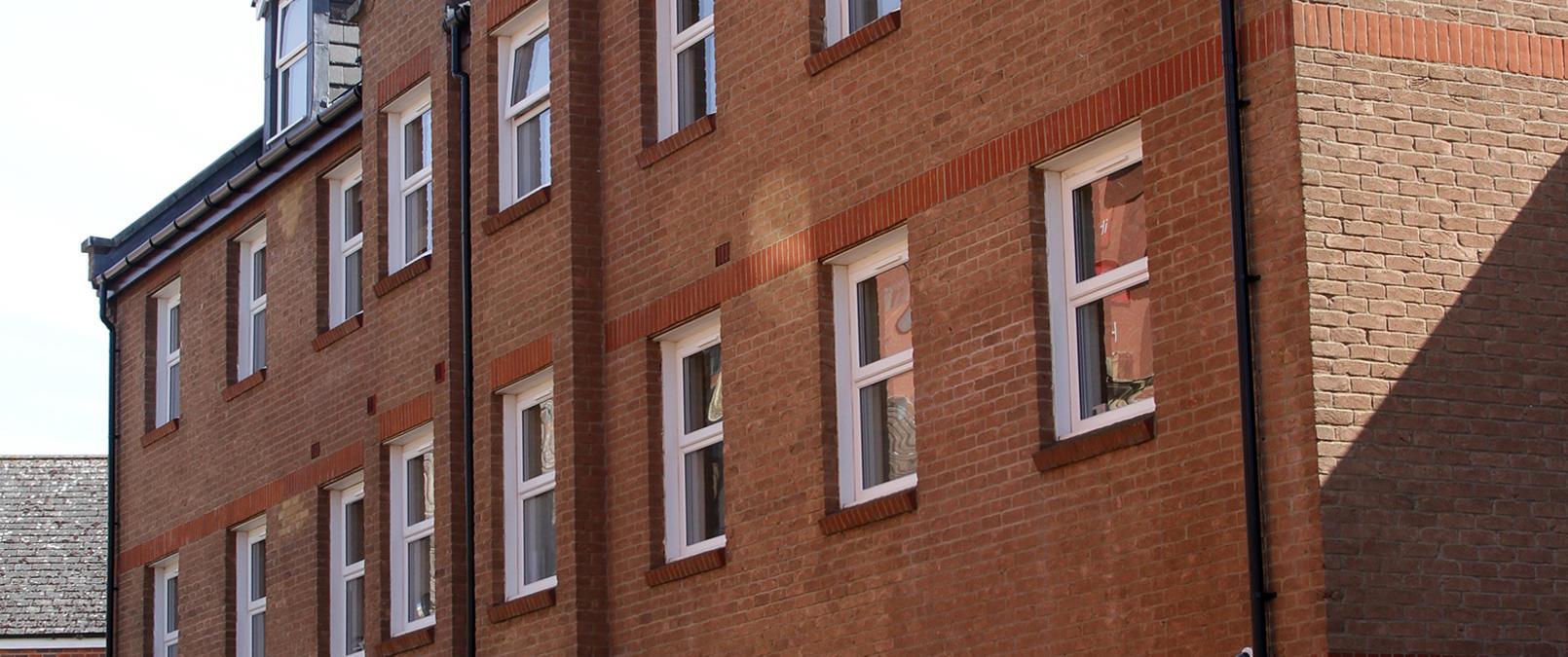 Saxon Court Building Portrait