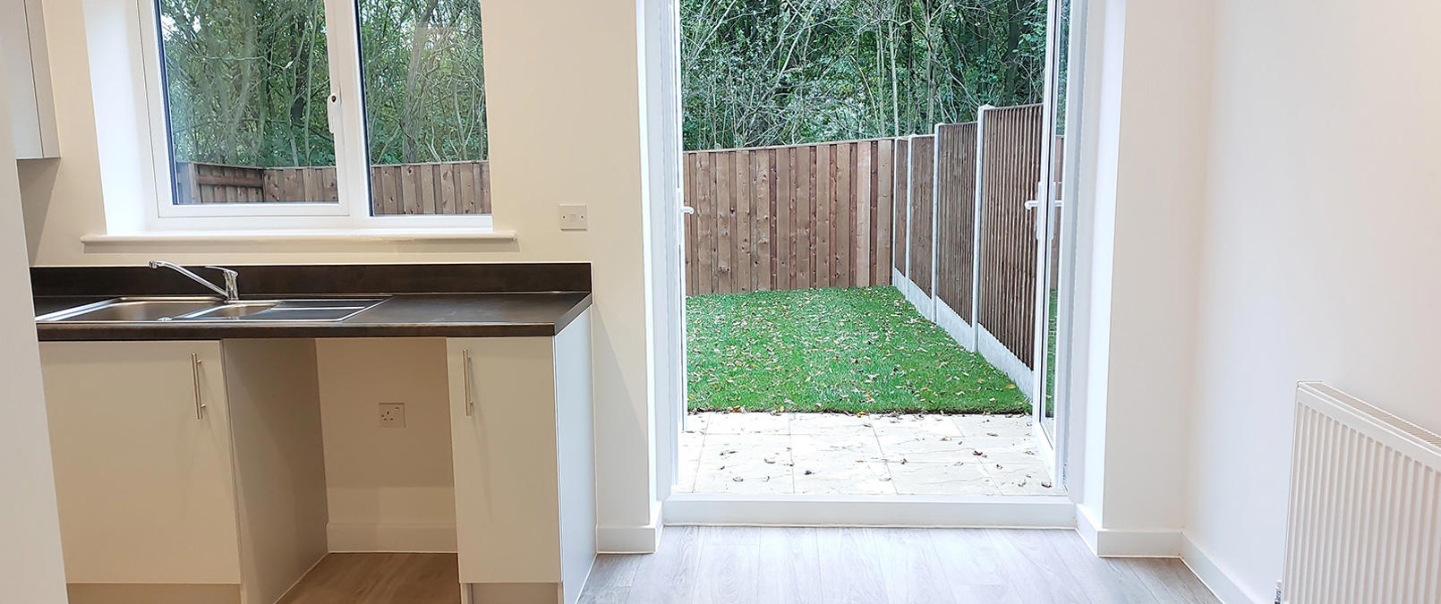 Two bed dining area