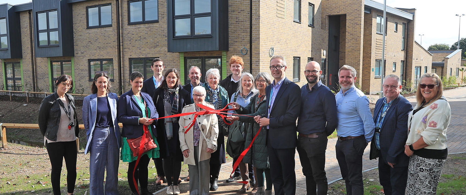 Malone Terrace official opening