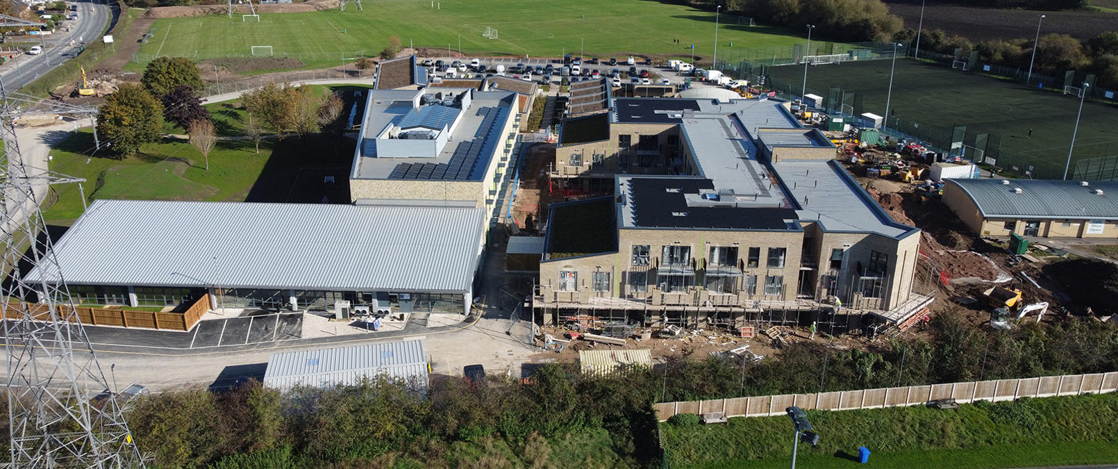 The Main Office Building Is Nearing Completion