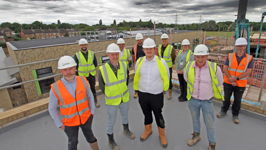 Farnborough Court topping off ceremony (1)